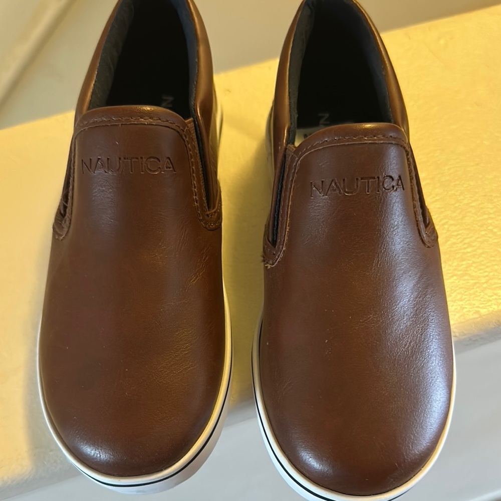 Nautica kids Brown Slip-On Shoes